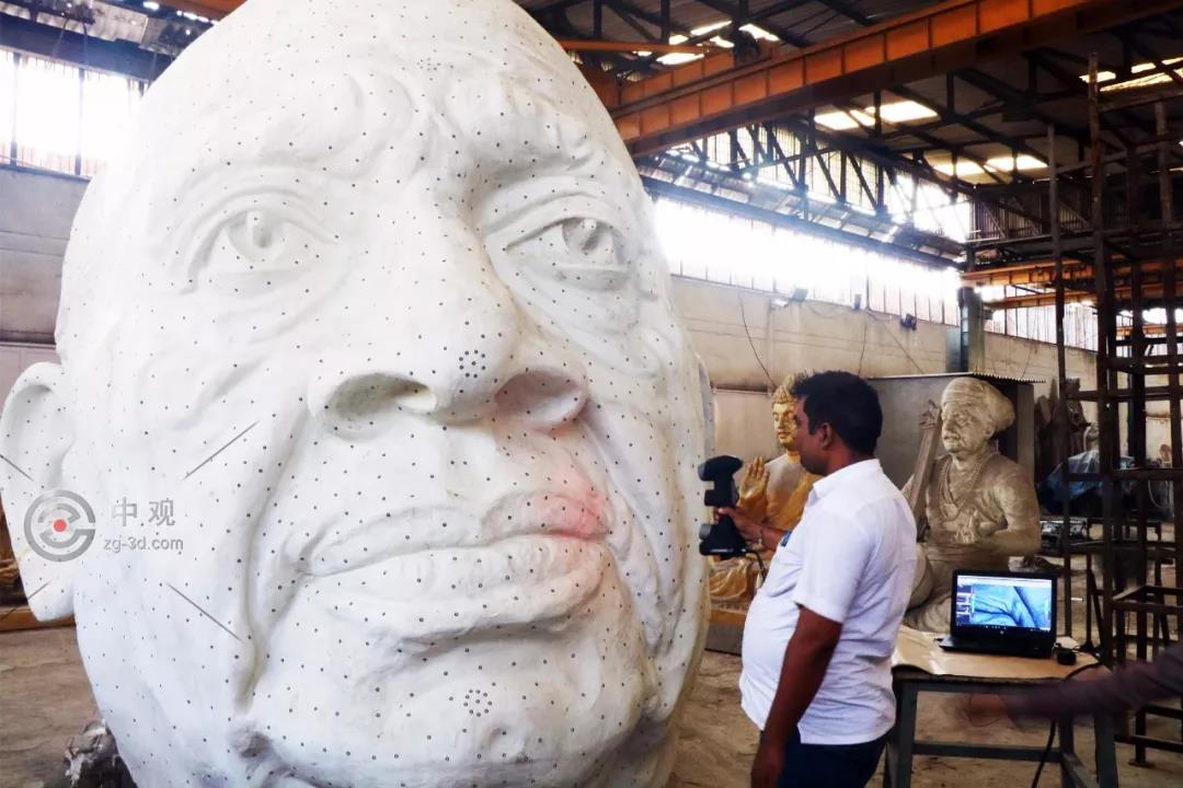 三維掃描技術(shù)超乎想象的應(yīng)用，武漢中觀參與世界理想雕塑的建造