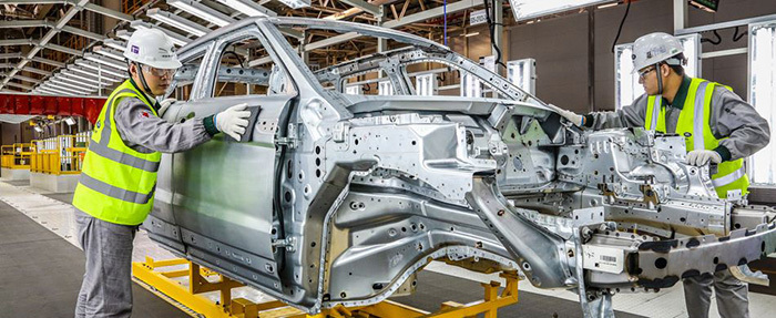 中觀便攜式三坐標(biāo)測(cè)量筆ZG-Probe在白車(chē)身上的應(yīng)用