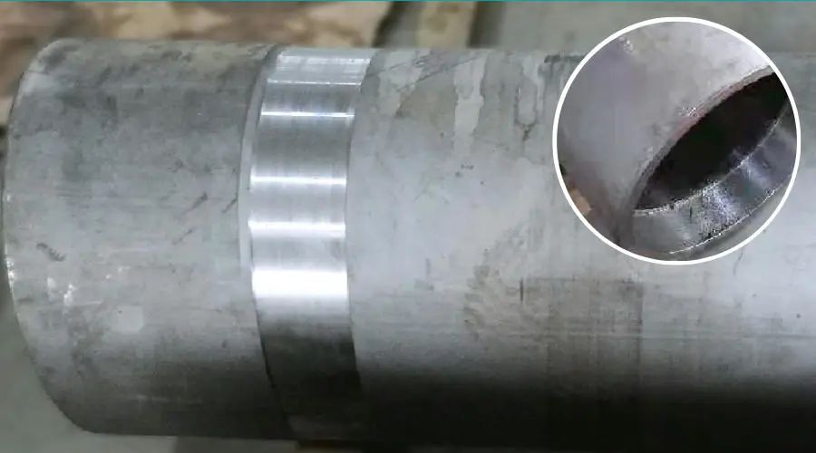 磨損的管件（長(zhǎng)度1200mm，直徑280mm）