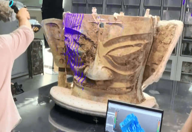 武漢中觀的三維激光掃描技術(shù)作為科技考古的新生力量，為文物的信息采集、保護(hù)修復(fù)等提供了高效便捷的工具