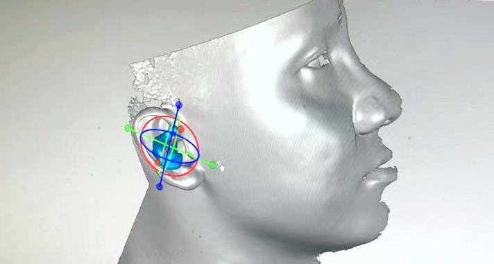 MarvelScan三維掃描儀應用于人臉和耳朵3D掃描建模 MarvelScan三維掃描儀應用于人臉和耳朵3D掃描建模