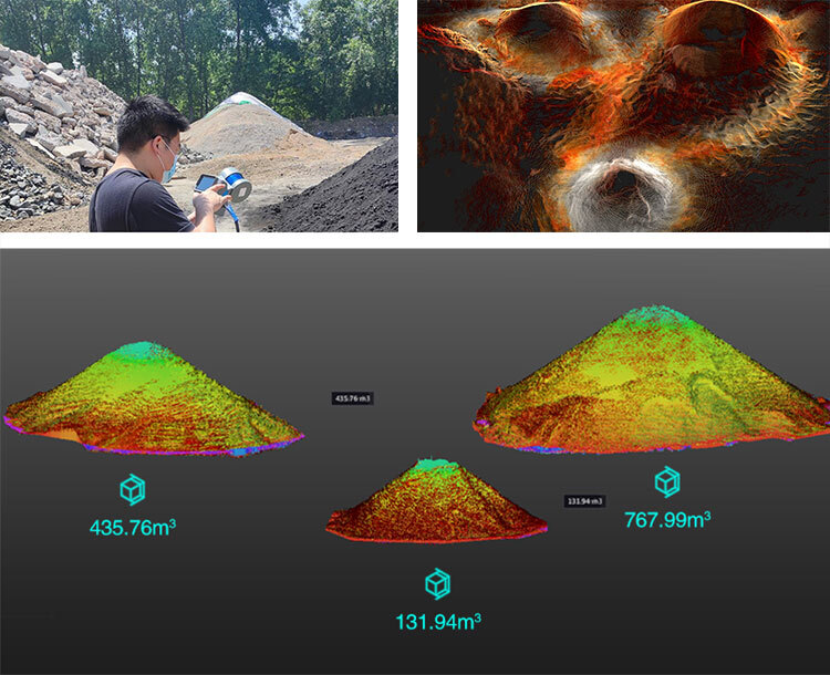 建筑砂石堆體測(cè)量 建筑砂石堆體測(cè)量