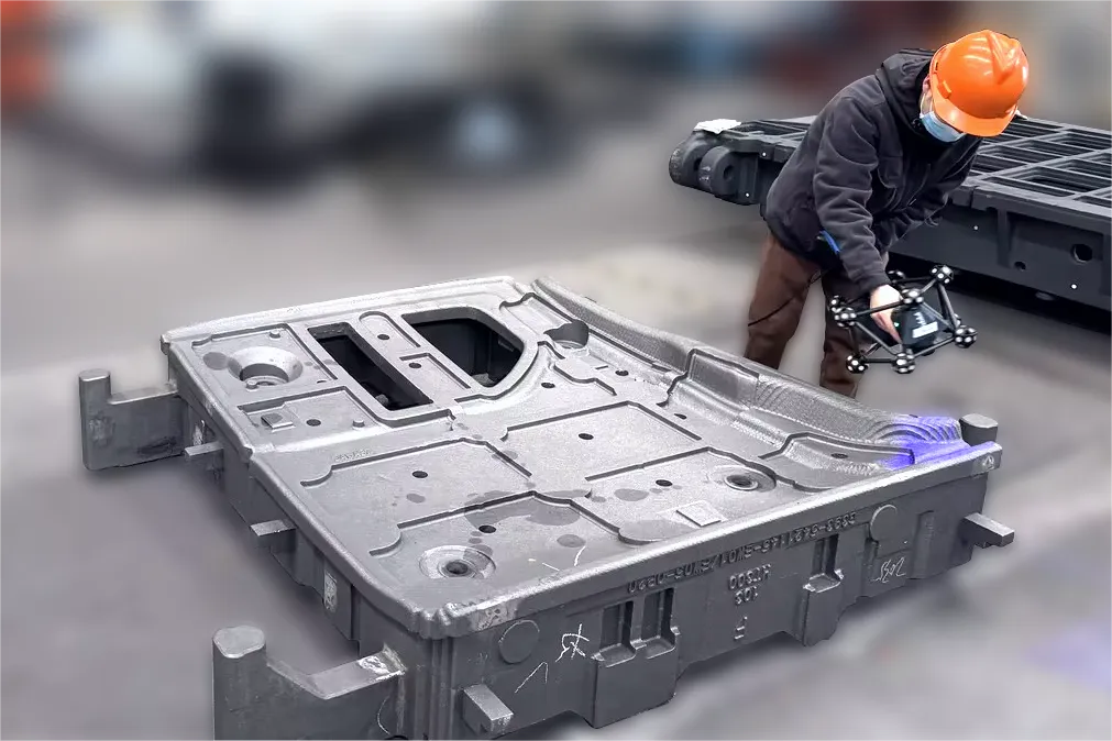 大型模具曲面偏差檢測(cè)